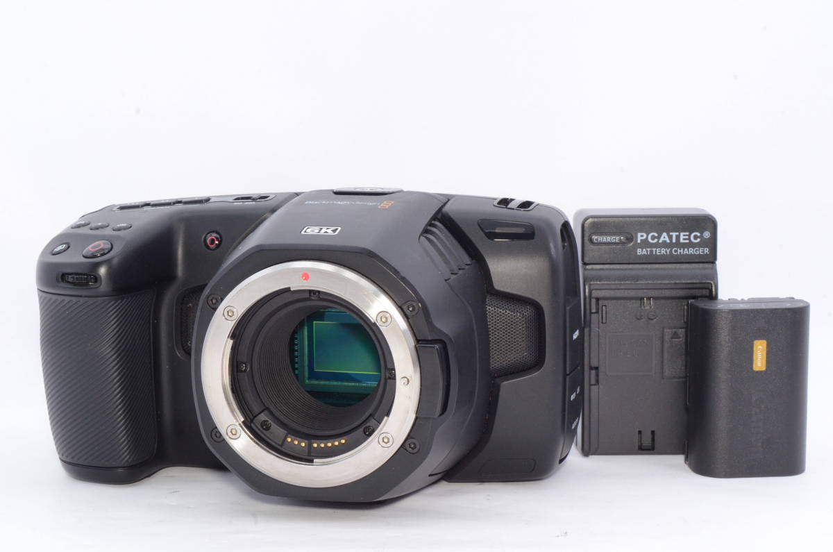 Blackmagic Design Pocket Cinema Camera 6K EFマウント ブラック