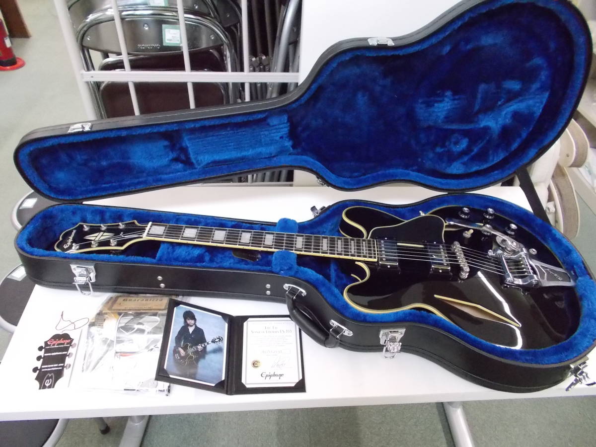 Epiphone Shinichi Ubukata ES-355 EB 生形 真一氏 シグネイチャー