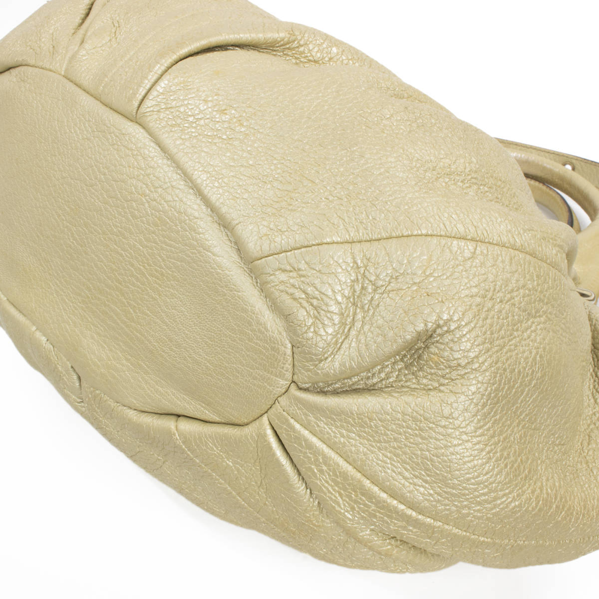 【全額返金保証・送料無料・良品】セリーヌの2wayハンドバッグ・肩掛け・正規品・ピロー スモール・シャンパンゴールド系・鞄・バック_画像7