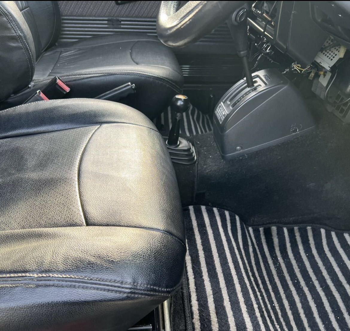 ジムニー JA11 運転席 純正シートレール 加工品 6㎝下げ