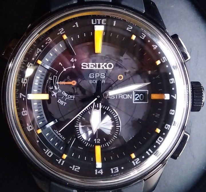 SEIKO ASTRON GPSソーラ ーSBXA035ドーム型サファイアガラス