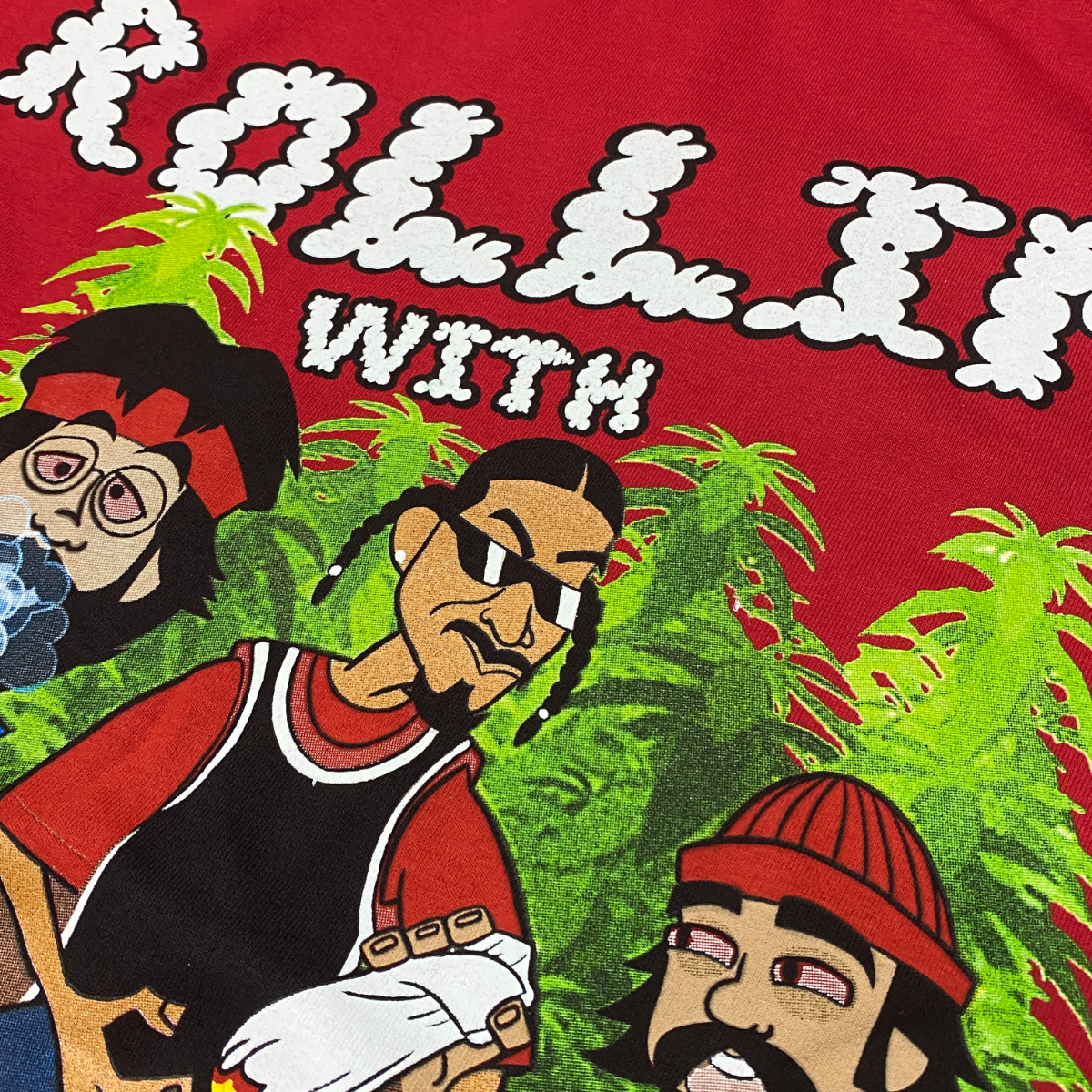 大人女性の & Cheech 【2XL】 LA発 Chong ヒッピー アメリカンコメディ