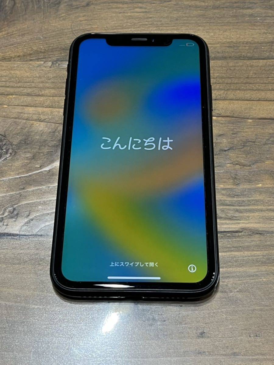 送料無料 iPhone XR SIMフリー SIMロック解除 64GB 残債無し