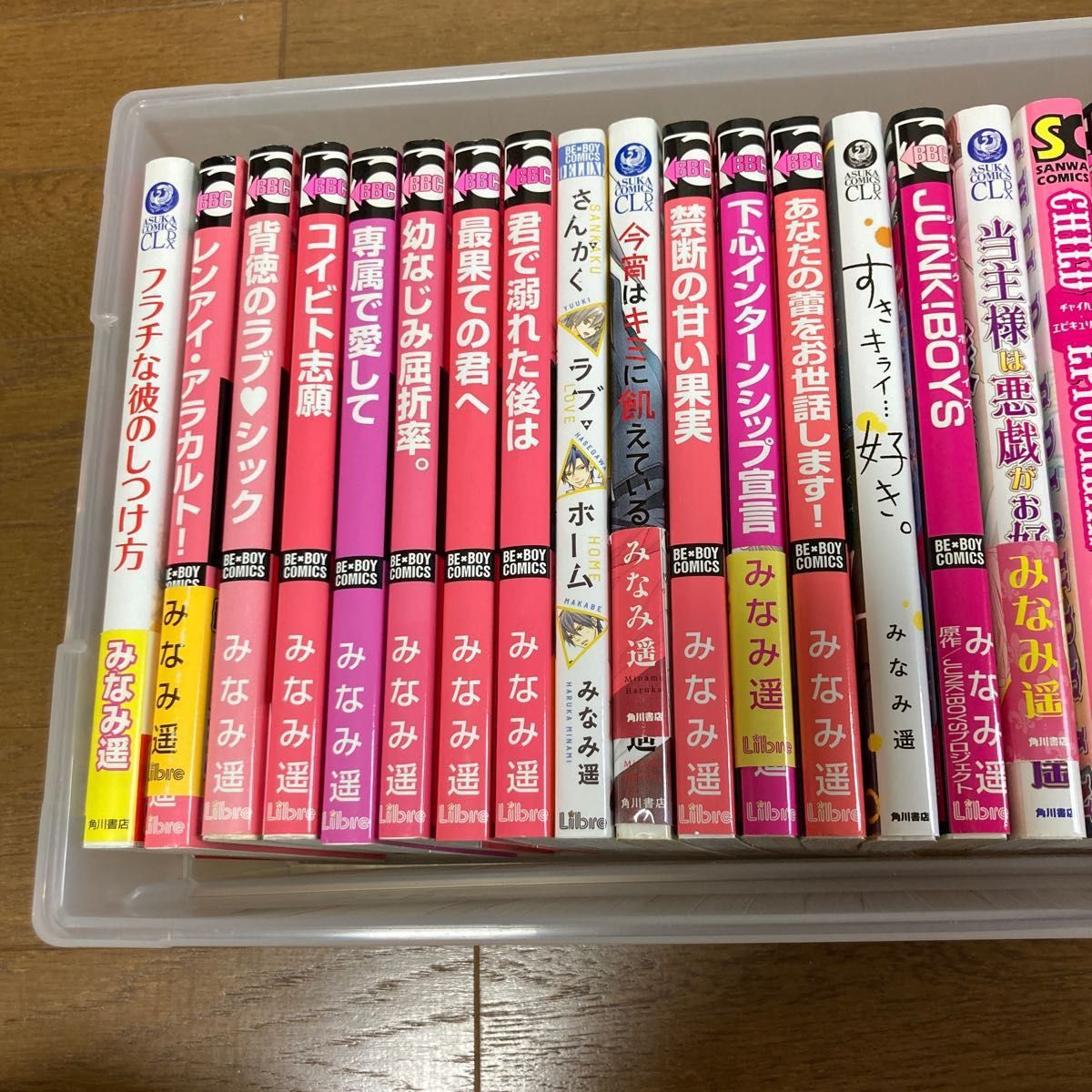 みなみ遥コミック２冊600円　４冊980円