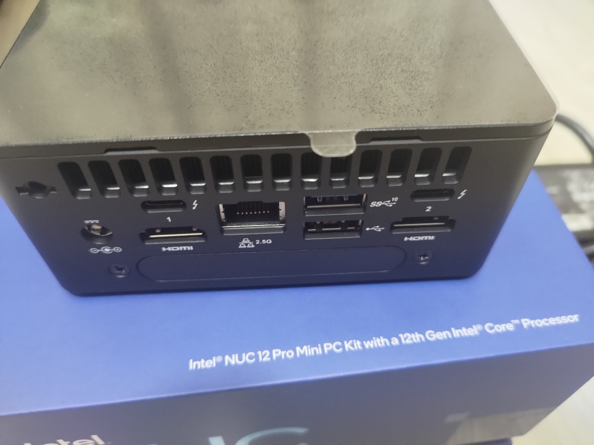 Intel NUC 12 PRO i5 モデル メモリ32GB SSD240GB Windows11 PRO