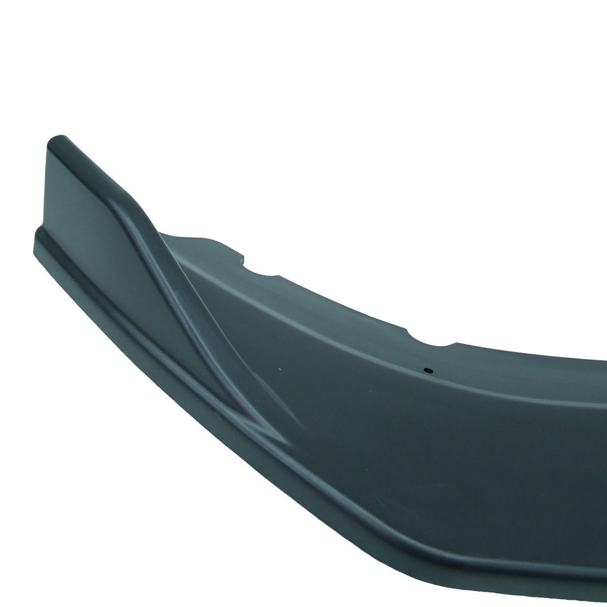 1 jpy ~ selling out division type under Canard front lip spoiler all-purpose ABS made 3 division type aero black CN-12