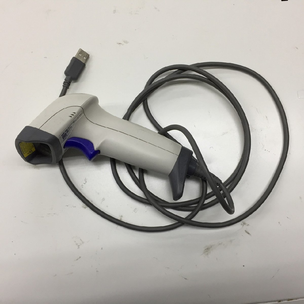 □denso EC60825-1 ハンドレーザスキャナ USBケーブルで接続<B1028C18>