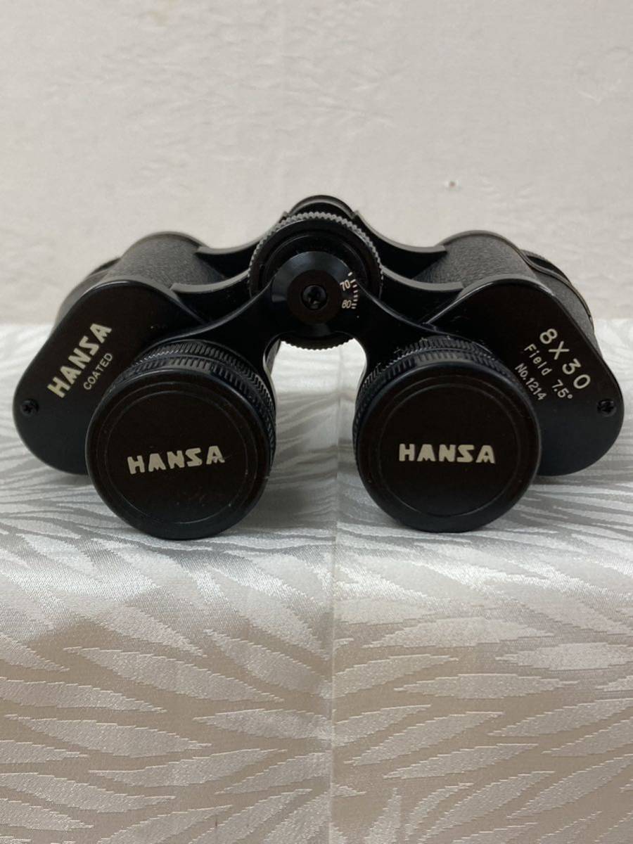狩) 中古品 HANSA 双眼鏡 8×30 FIELD ハンザ Field7.5° 20230615 (12-3)_画像6