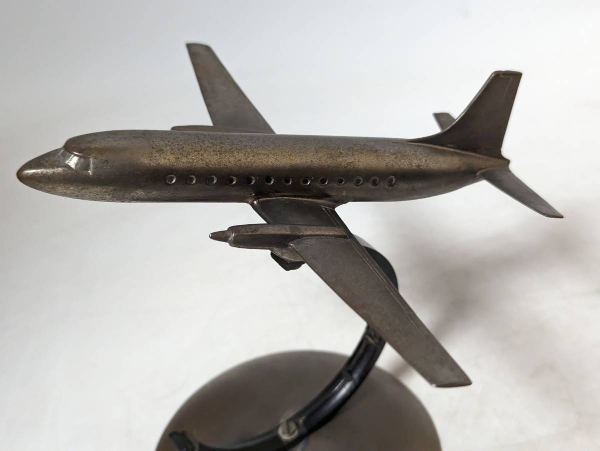 旅客機　YS-11 日本航空機製造　オブジェ　置物　記念品　全長16㎝位　財団法人　輸送機設計研究協会