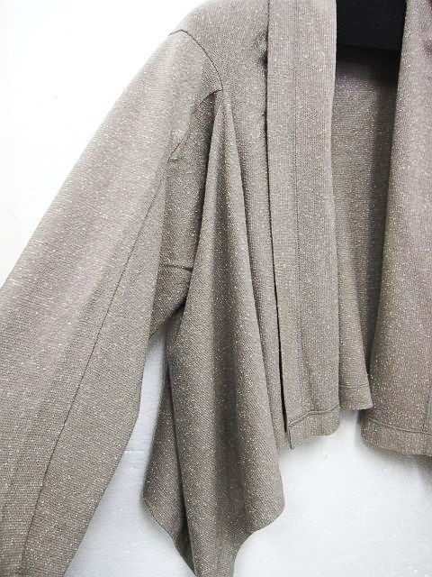 [ превосходный товар ] Jurgen Lehl шерсть перо тканый жакет серый серия M размер осень-зима для #L27018AWS23-230604-10