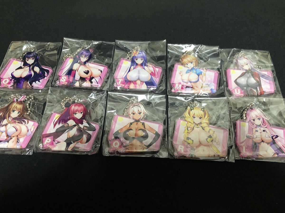 10種セット アクリルキーホルダー もっと孕ませ炎の超アプリ学園 10種セット アクリルキーホルダー もっと孕ませ炎の超アプリ学園