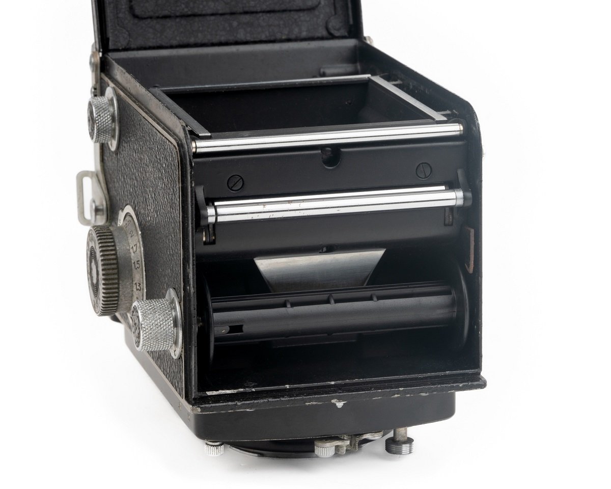Rolleiflex/ ローライフレックス Automat MXV 二眼レフカメラ Zeiss opton Tessar 75mmｆ3.5レンズ付き  セット #jp26575