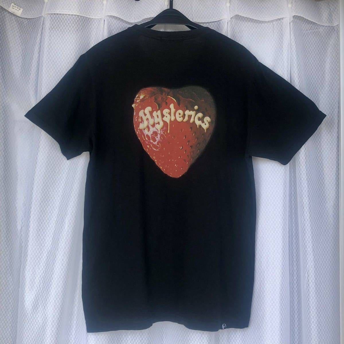 L SKULL BERRY プリント半袖Tシャツ ヒステリックグラマー 苺 L SKULL BERRY プリント半袖Tシャツ ヒステリックグラマー 苺