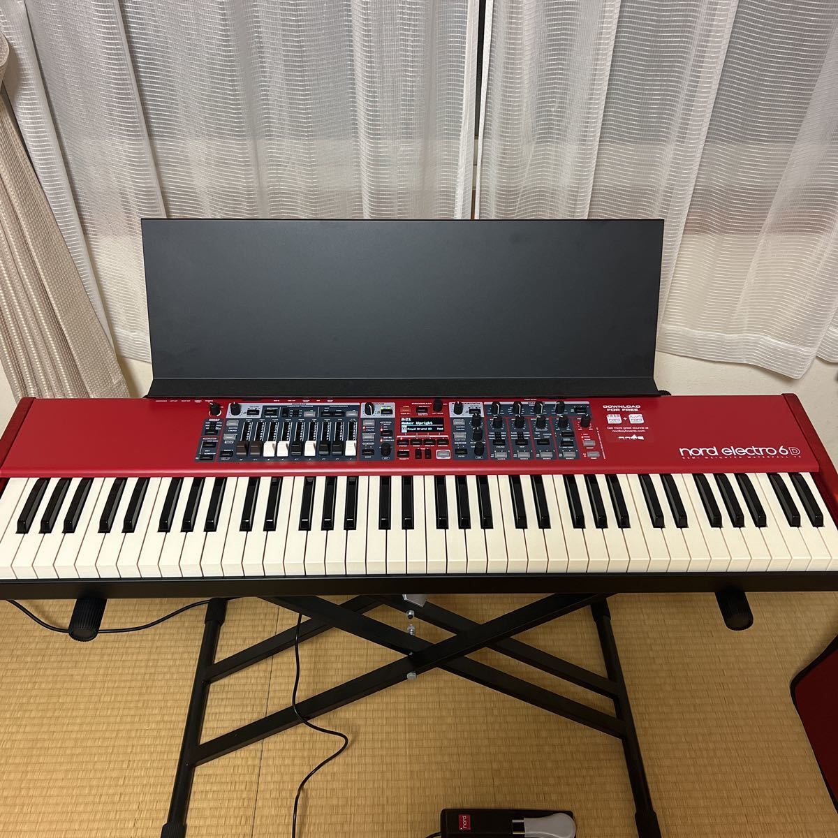 nord electro 6 D 73鍵 譜面台 ペダル 送料無料 | JChereYahoo