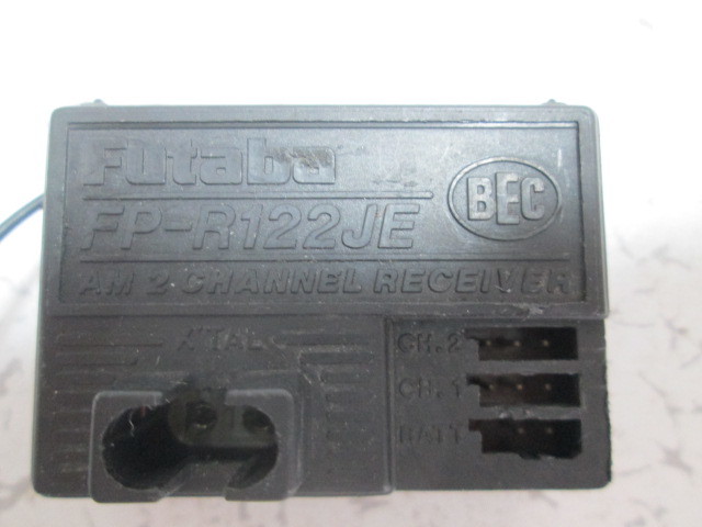  Futaba FP-R122JE AM receiver operation verification ending band crystal secondhand goods 4