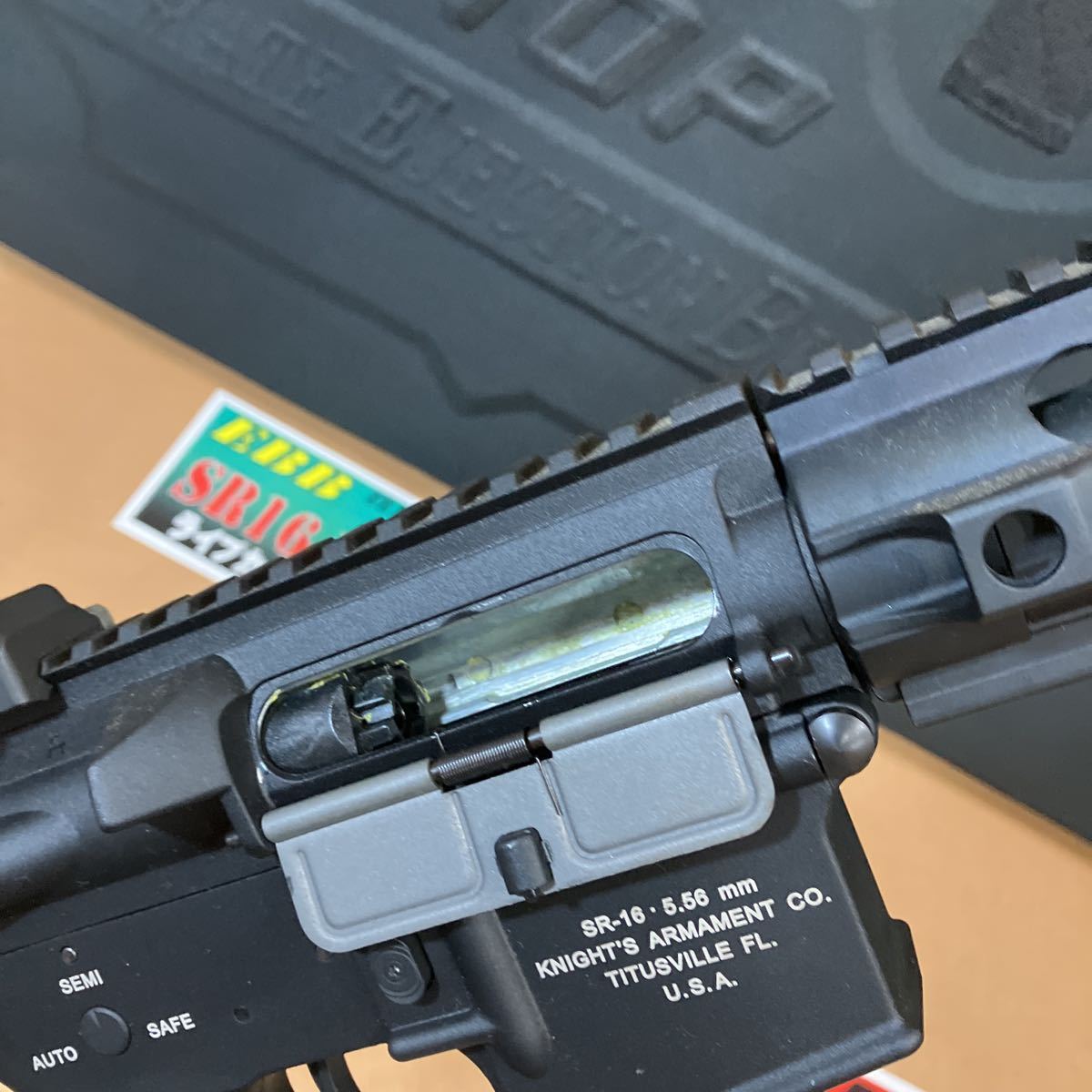 TOP EBB SR16 M4 URX3.1 ライブカートモデル CARBINE 美品!top japan