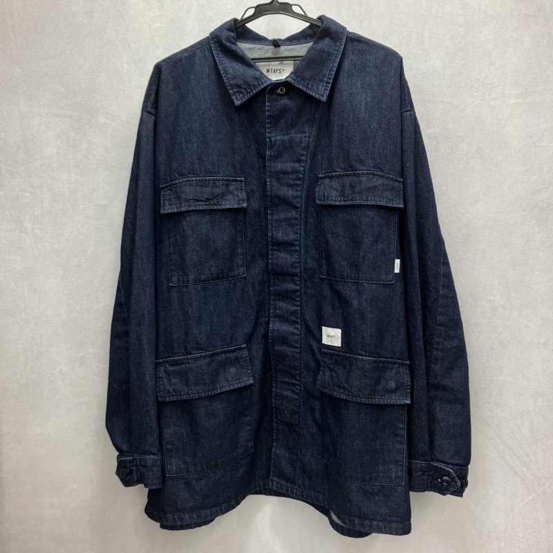 WTAPS JMOD LS COTTON DENIM シャツ ダブル
