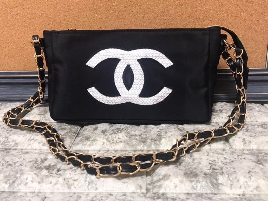 シャネル Chanel スパンコール ショルダーバッグ VIP 非売品 レア