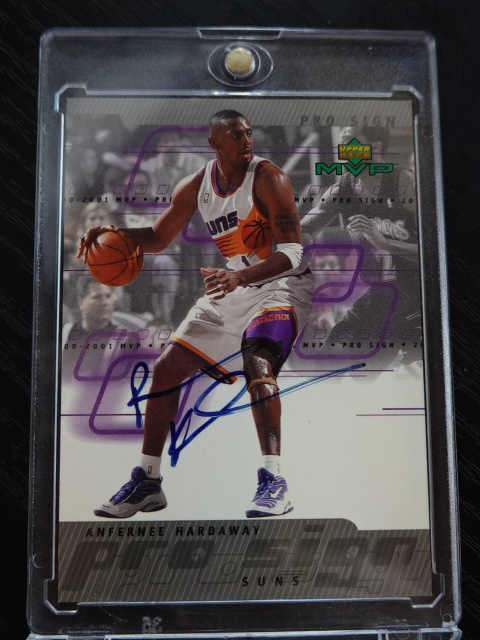 ●ANFERNEE HARDAWAY ハーダウェイ PRO SIGN MVP サンズ ●_画像1