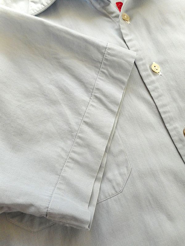 50s Cotton 半袖 Box Shirt コットン ボックス シャツ チェーンステッチ スクウェア Vintage ビンテージ 40s 60s ヴィンテージ_画像5