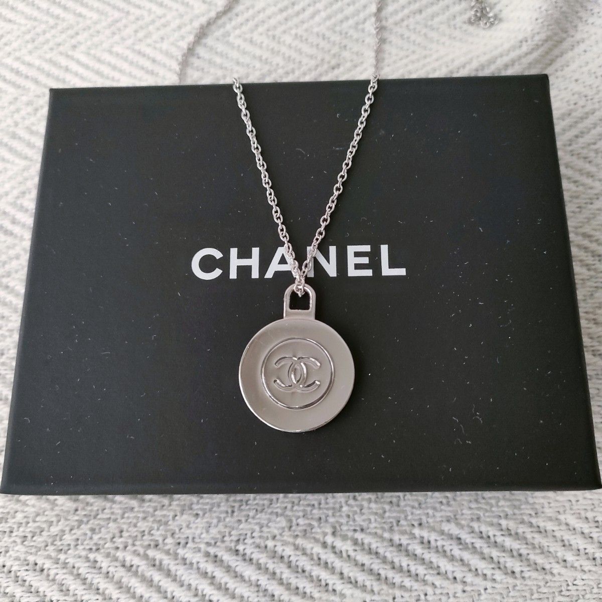 【正規品チャーム】CHANEL シャネル　ココマーク　コイン　チャーム　ネックレス