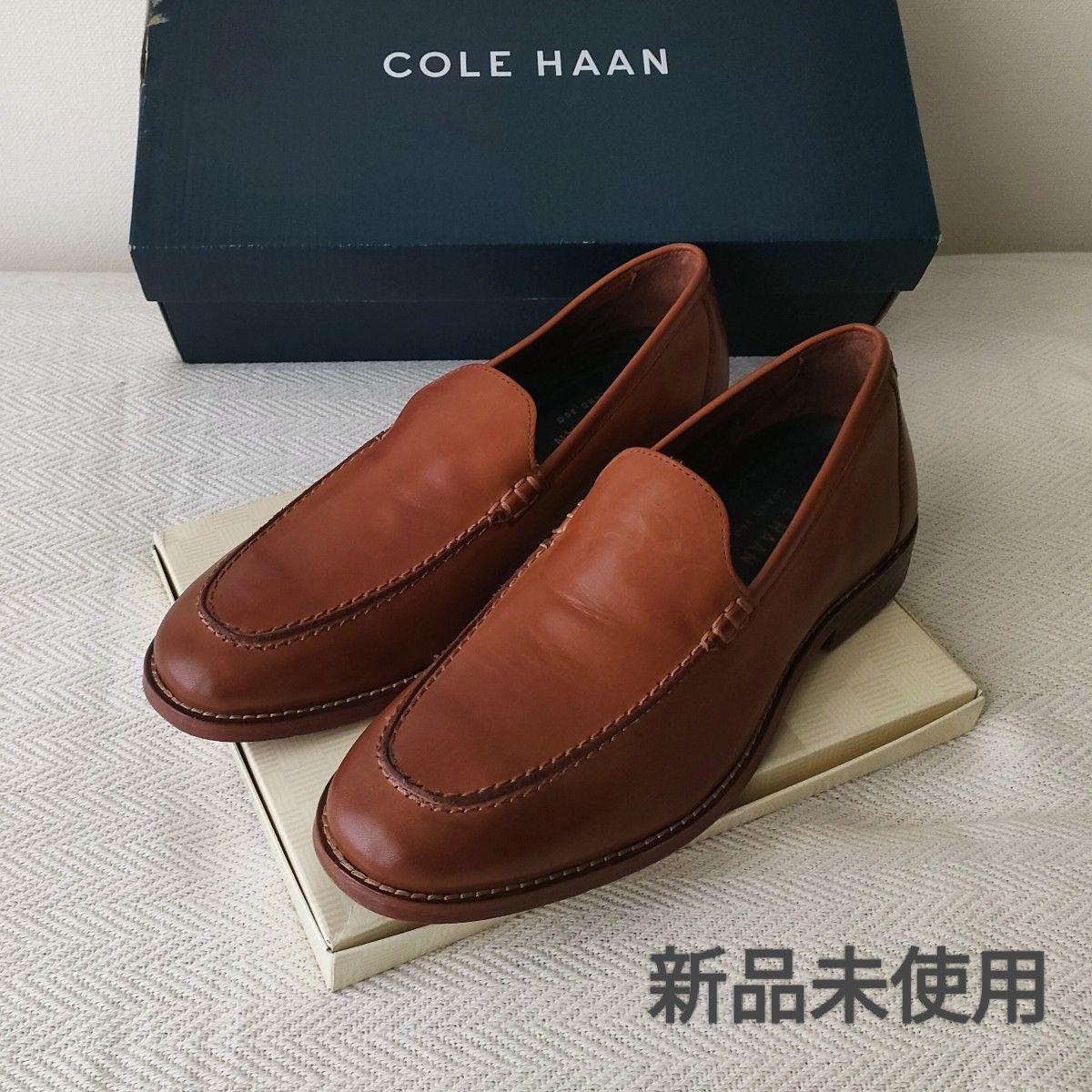 【新品】コールハーン COLE HAAN　フェザークラフト グランド ベネチアン mens　メンズ　靴　８M（25.5cm）