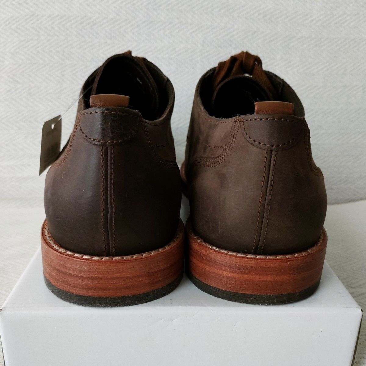 【新品未使用】コールハーン COLE HAAN フェザークラフト グランド ブルーチャー オックスフォード 8M（25.5cm）靴