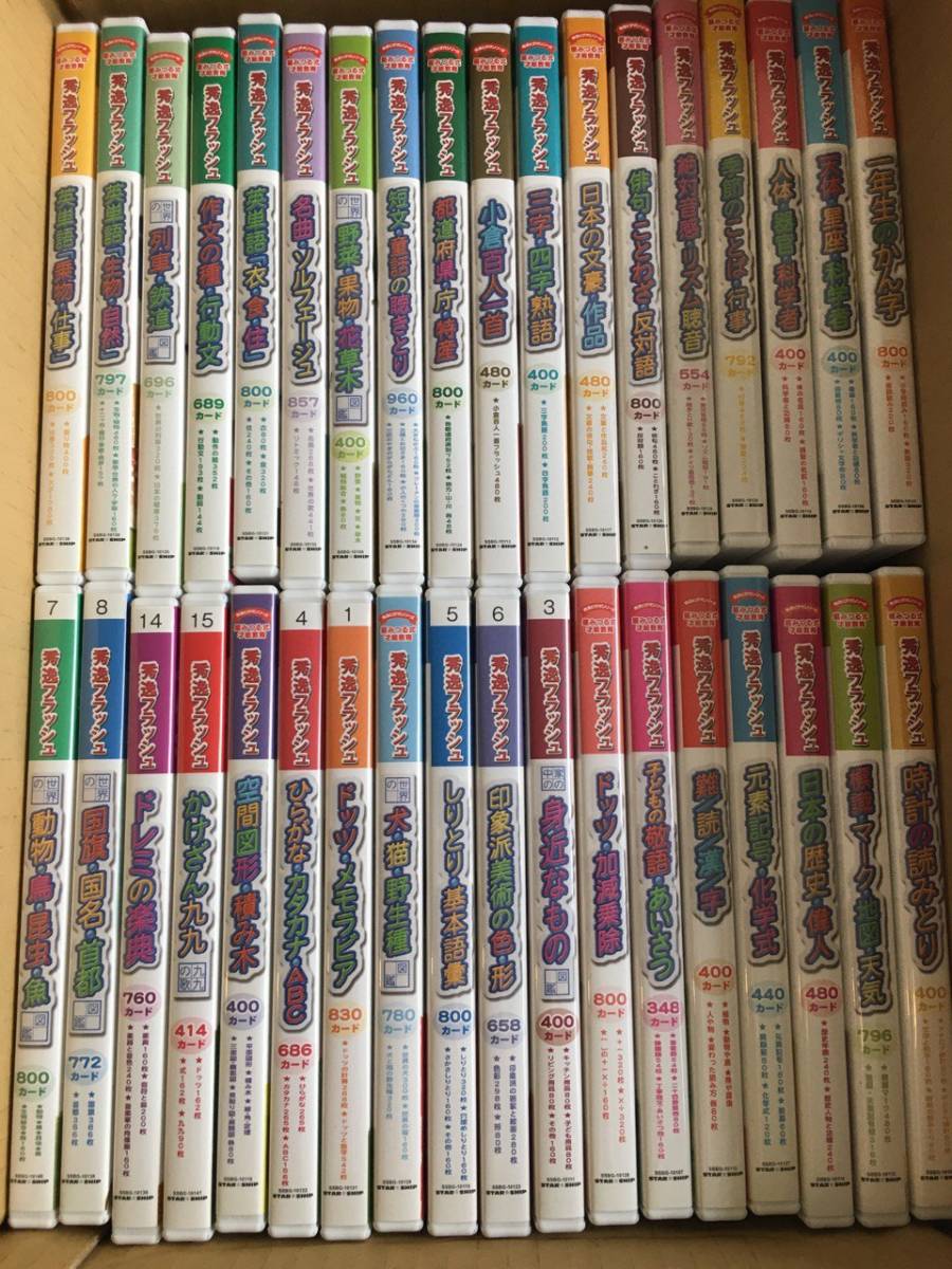 再生保証あり 星みつる式才能教育 秀逸フラッシュ ジーニアス DVD 全