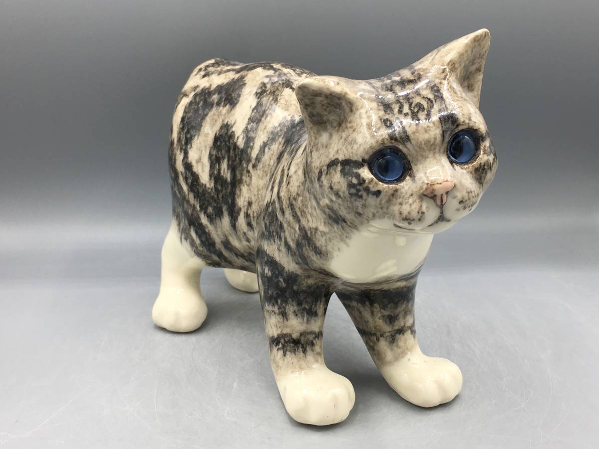 定番の中古商品 尾短 サイズ5 ケンジントンキャット 目が合う 新品 青