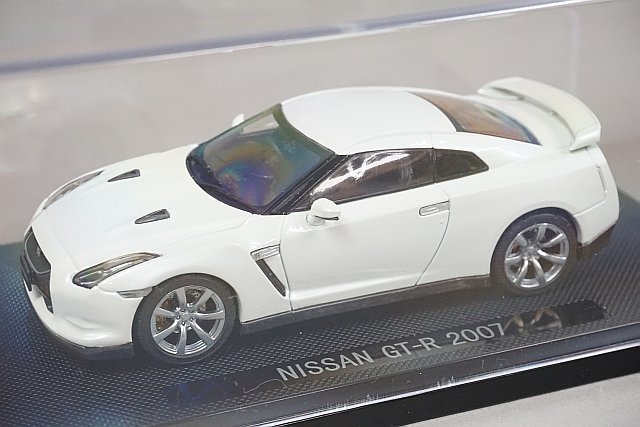 EBBRO エブロ 1/43 NISSAN 日産 GT-R R35 2007 ホワイトパール 44037