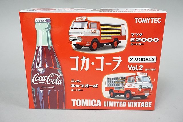 TOMICA トミカリミテッドヴィンテージ TLV 1/64 コカ・コーラ 2MODELS