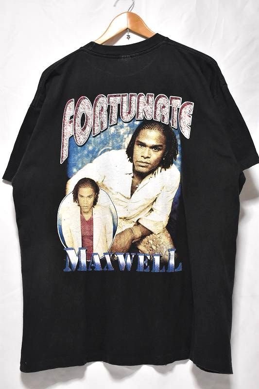 美品 MAX WELL マックス ウェル Tシャツ tt231 アメリカ古着 XL R&B
