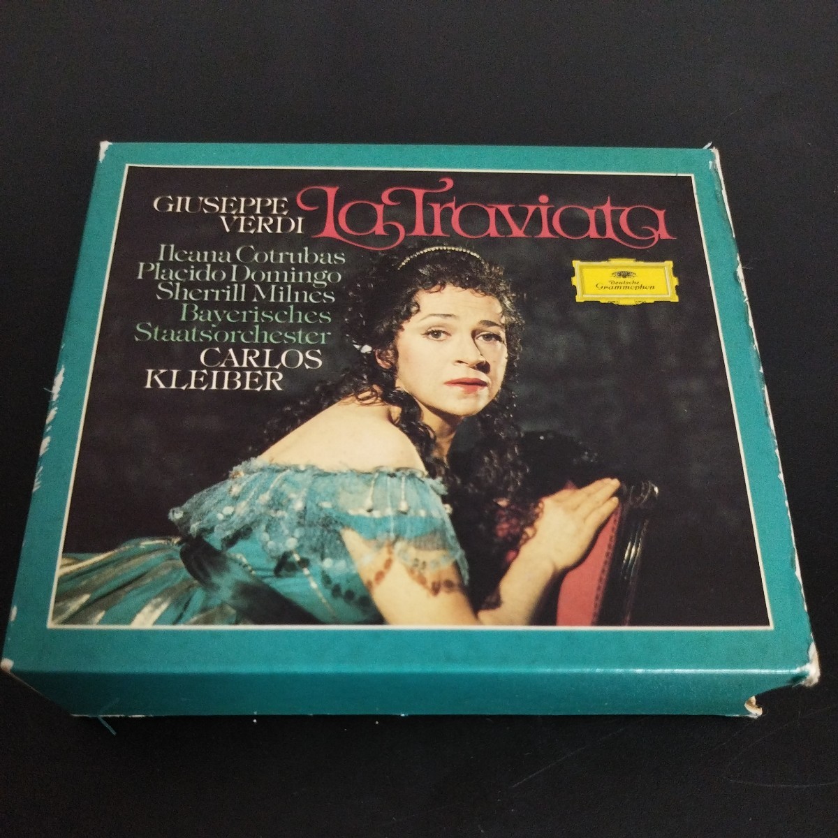 中古品★GIUSEPPE VERDI La Traviata 2CD-BOX_画像1