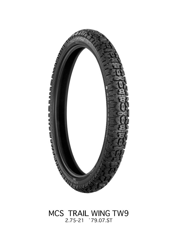 BRIDGESTONE 2.50-16 36L TW9 フロント WT(チューブタイプ)_画像1