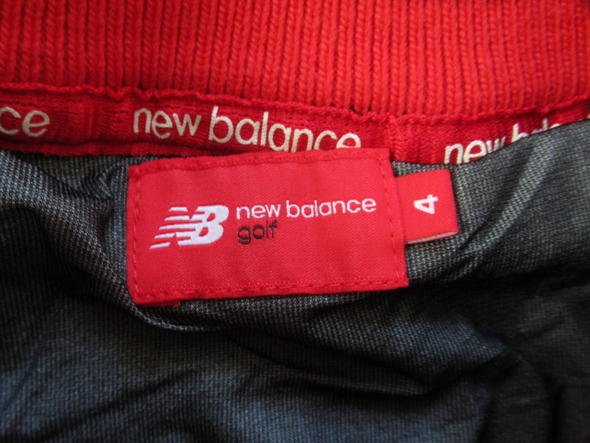 即決 New Balance GOLF 防風裏地付きセーター ネイビー 4サイズ Mサイズ相当 ニューバランス ゴルフ_画像7
