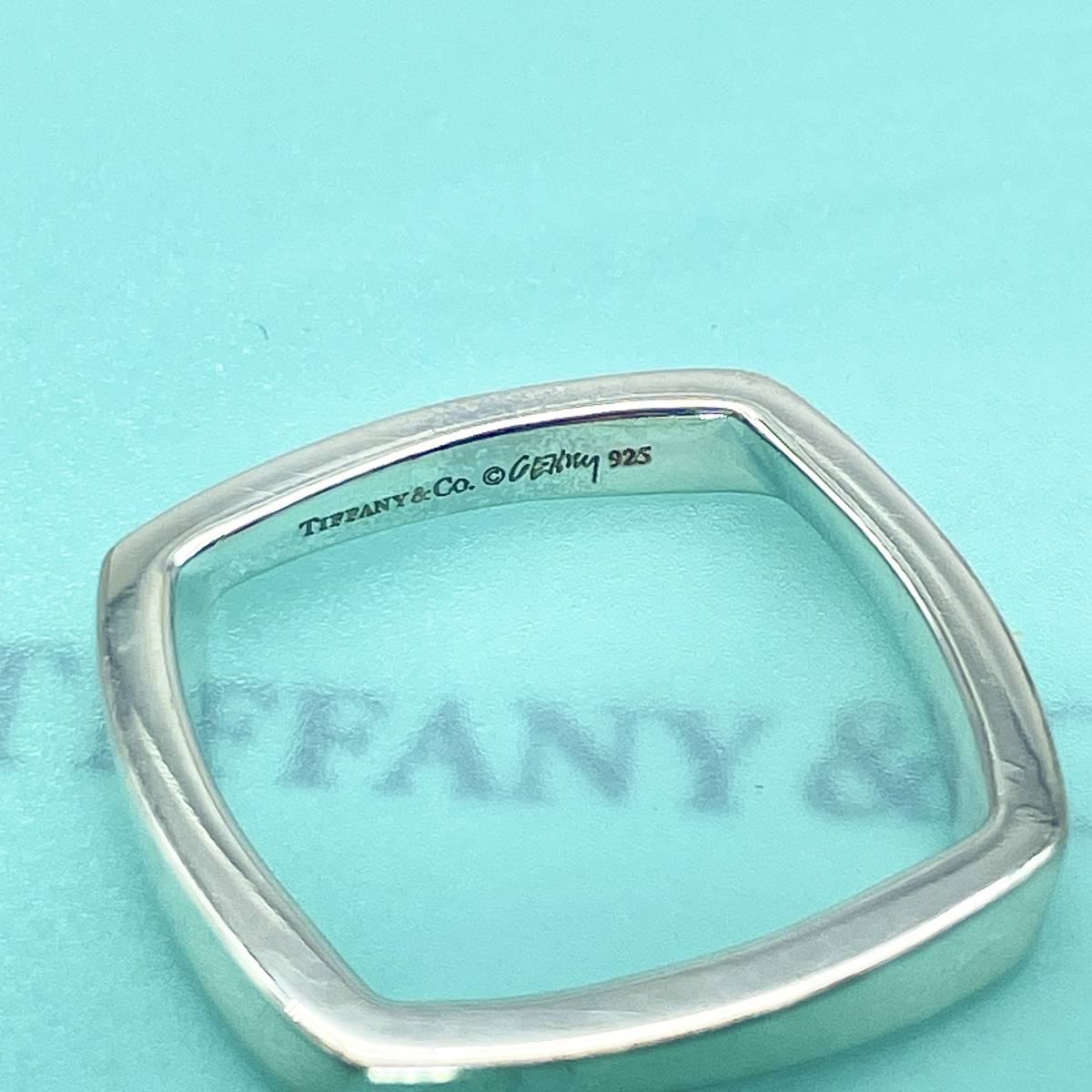18号 ティファニー トルク シルバーリング フランクゲーリー Tiffany 大きめサイズ 廃盤品 ネックレストップ_画像7