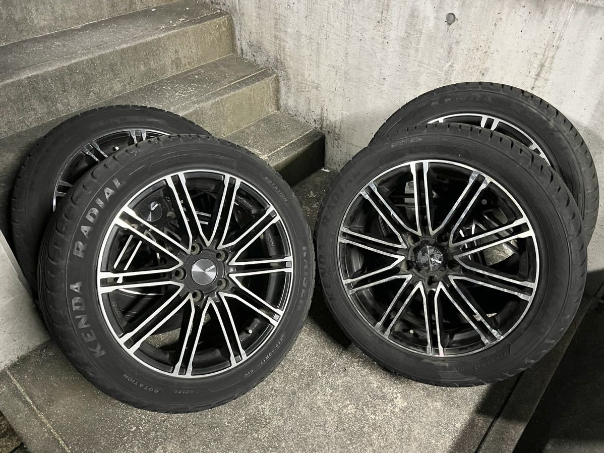 即納正規品 215/50R17 17インチ ENKEI エンケイ PF09 7.5J 7.50-17