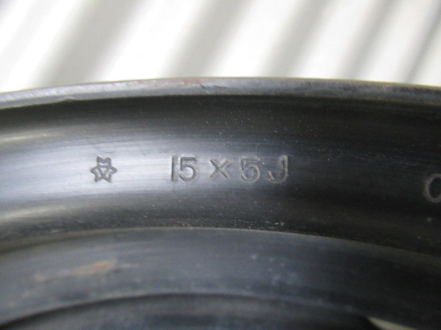 i DBA-HA1W 15 -inch rear iron wheel (2) 4250B095 504020