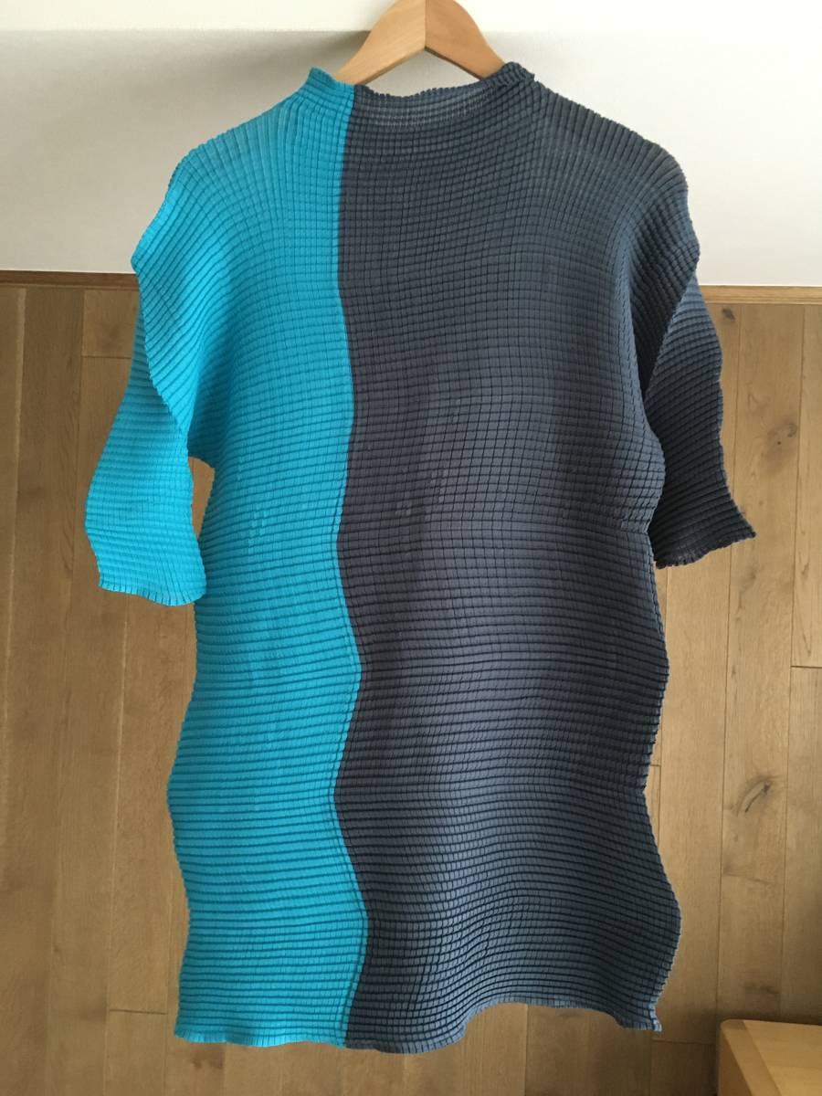 即決 美品 ISSEY MIYAKE イッセイミヤケ 　 プリーツ　ワンピース2 IM23FJ111 TM_画像1