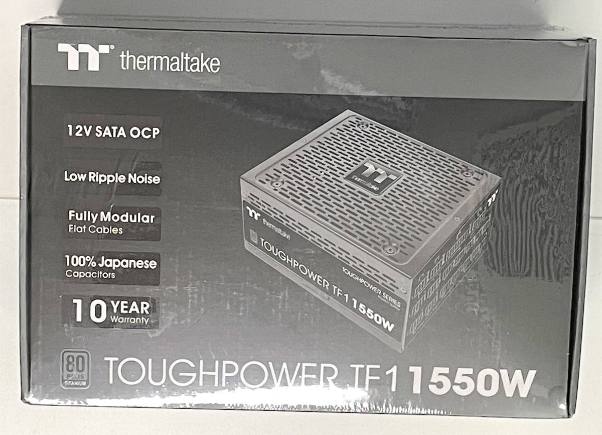 は自分にプチご褒美を TITANIUM 1550W TF1 TOUGHPOWER Thermaltake