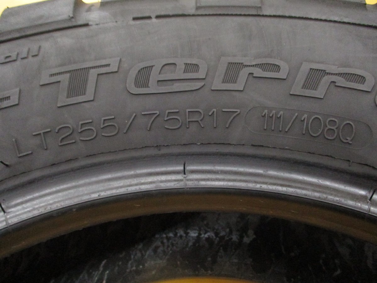 ◆送料無料 D1s◆　255/75R17　111/108Q　 BFグッドリッチ MUD-TERRAIN/A KM2　夏2本　※ラングラー等_画像7