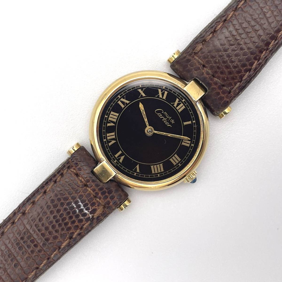 まとめ買い】 【美品】カルティエ Cartier 腕時計 レディース ラウンド