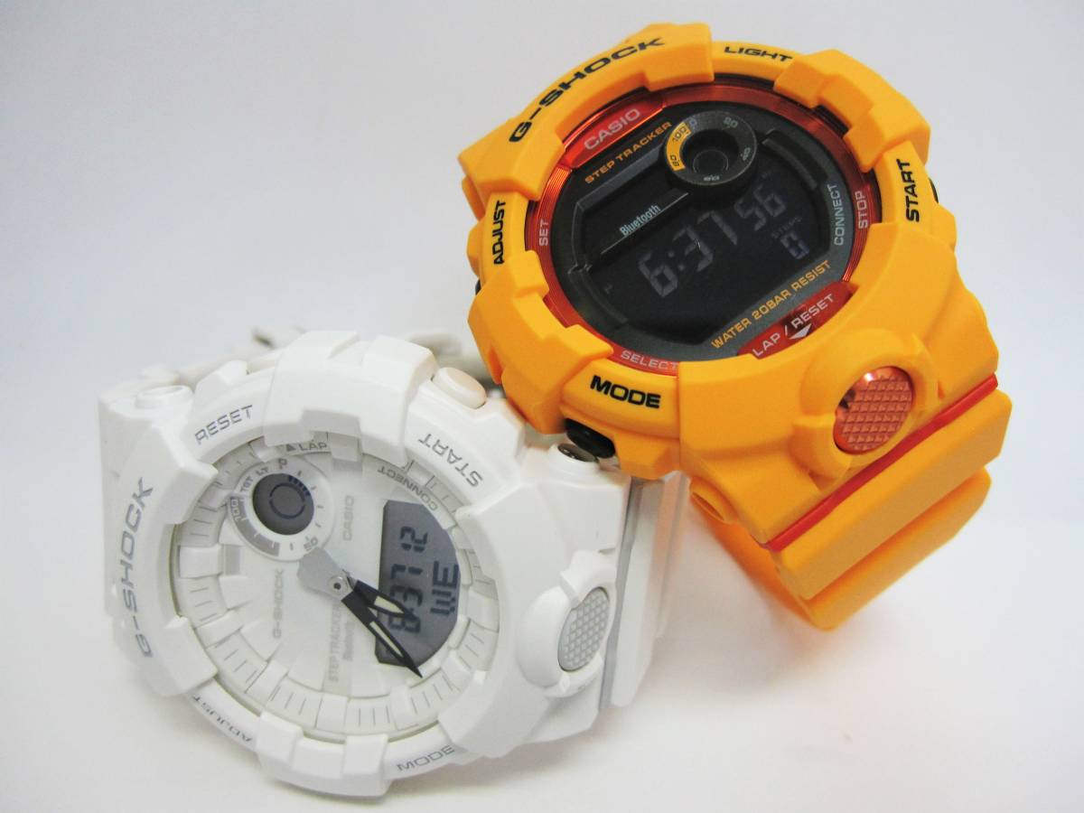 ☆CASIO/カシオ Gショック STEP TRACKER「GBA-800・GBD-800」Bluetooth