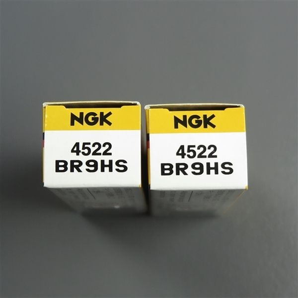 ◇2本セット NGK レジスタープラグ BR9HS TN/分離型 展示品 ネジ径/14mm/ネジ長/12.7mm/HEX20.8 (BR9HS-2-C004)_画像2