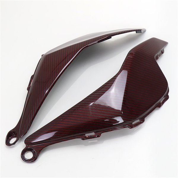 !CBR1000RR-SP/SC59 Carbony/ car bo knee twill . red carbon left right tanker side cover (H0619A10) latter term / re-imported car 
