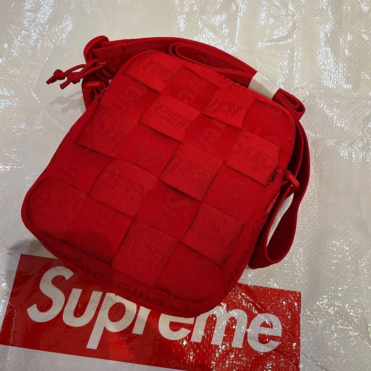 Supreme Woven Shoulder Bag Red シュプリーム ウーブン ショルダー