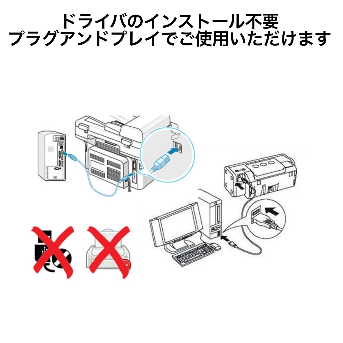 82%OFF!】 Monoprice 3ft USB 2.0オス オス28 24AWGケーブル 金メッキ データ転送用ハードドライブエンクロージャ プリンター モデム カメラなど LENTION 4in1 USB A ハブ USB 3.0 4ポート 1M ケーブル 5Gbps 超高速データ転送 LEDライト 長い Ma