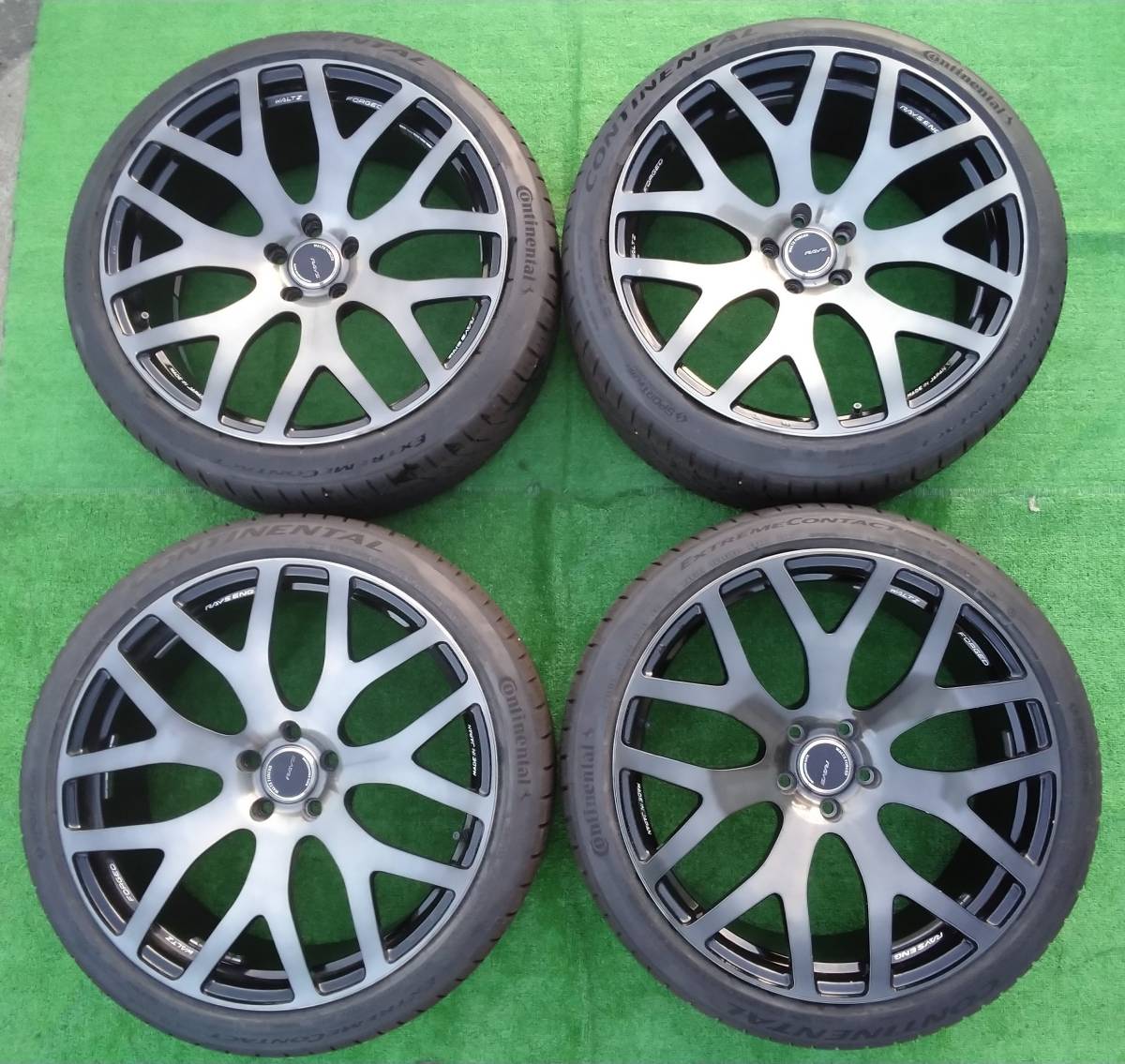 RAYS レイズ WALTZ FORGED S7 20×9J 40 5H 108 コンチネンタル 245