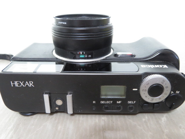 299☆コニカ Konica HEXAR 35mm F2.0 カメラ ジャンク扱 1円