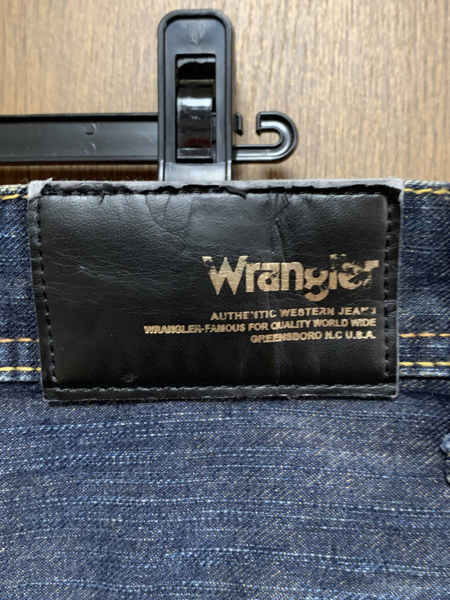 W32 Wrangler W05727 / ラングラー 加工 ハーフパンツ フラップポケット ショートパンツの画像4